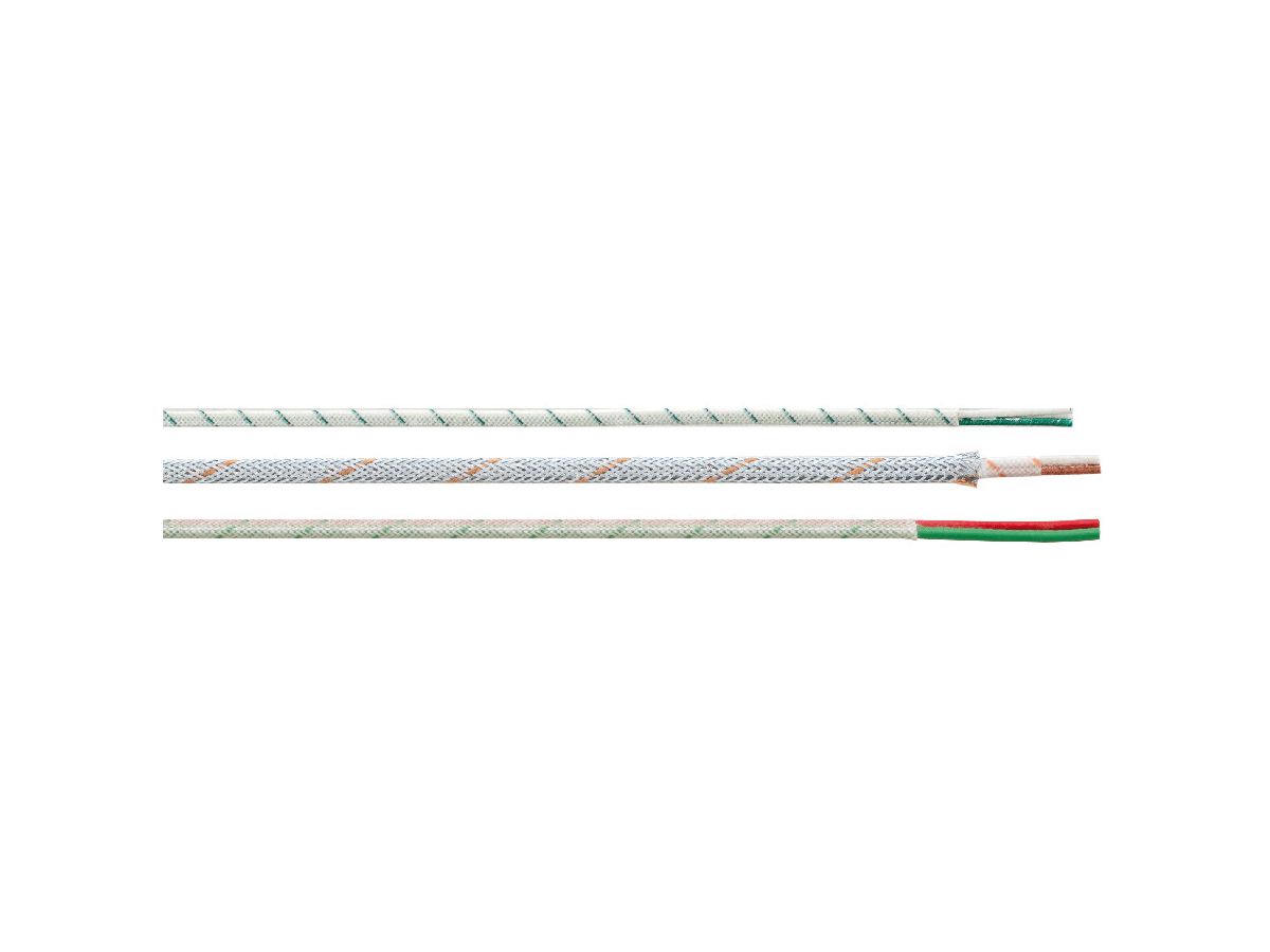 Ligne de compensation 2x 1,50mm² Fe/CuNi - PVC (bleu/rouge)